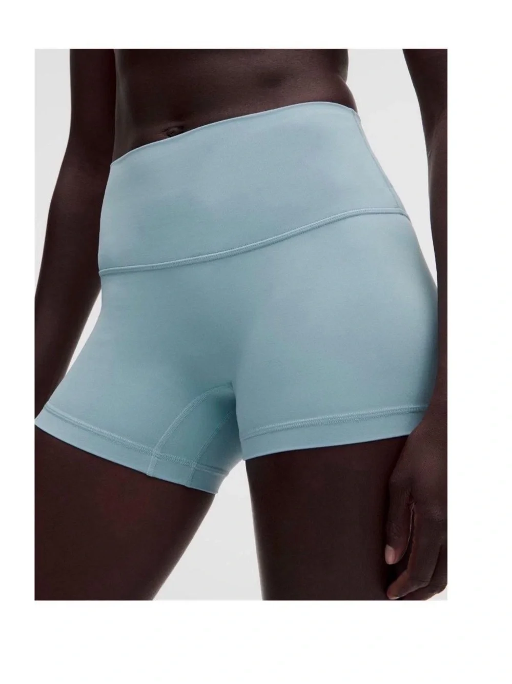 lululemon athletica Women’s Align No Line HR Short 4” in Seaform Color  — Size 6
